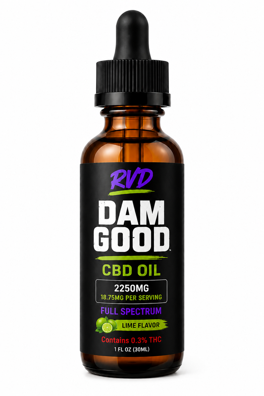 Pre Order! DAM GOOD CBD Full Spectrum Oil Tincture - Fresh Lime
