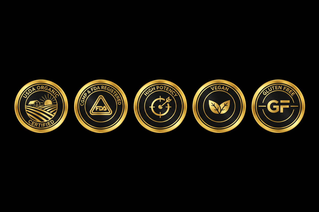 DAM GOOD CBD 5 Recovery Badges